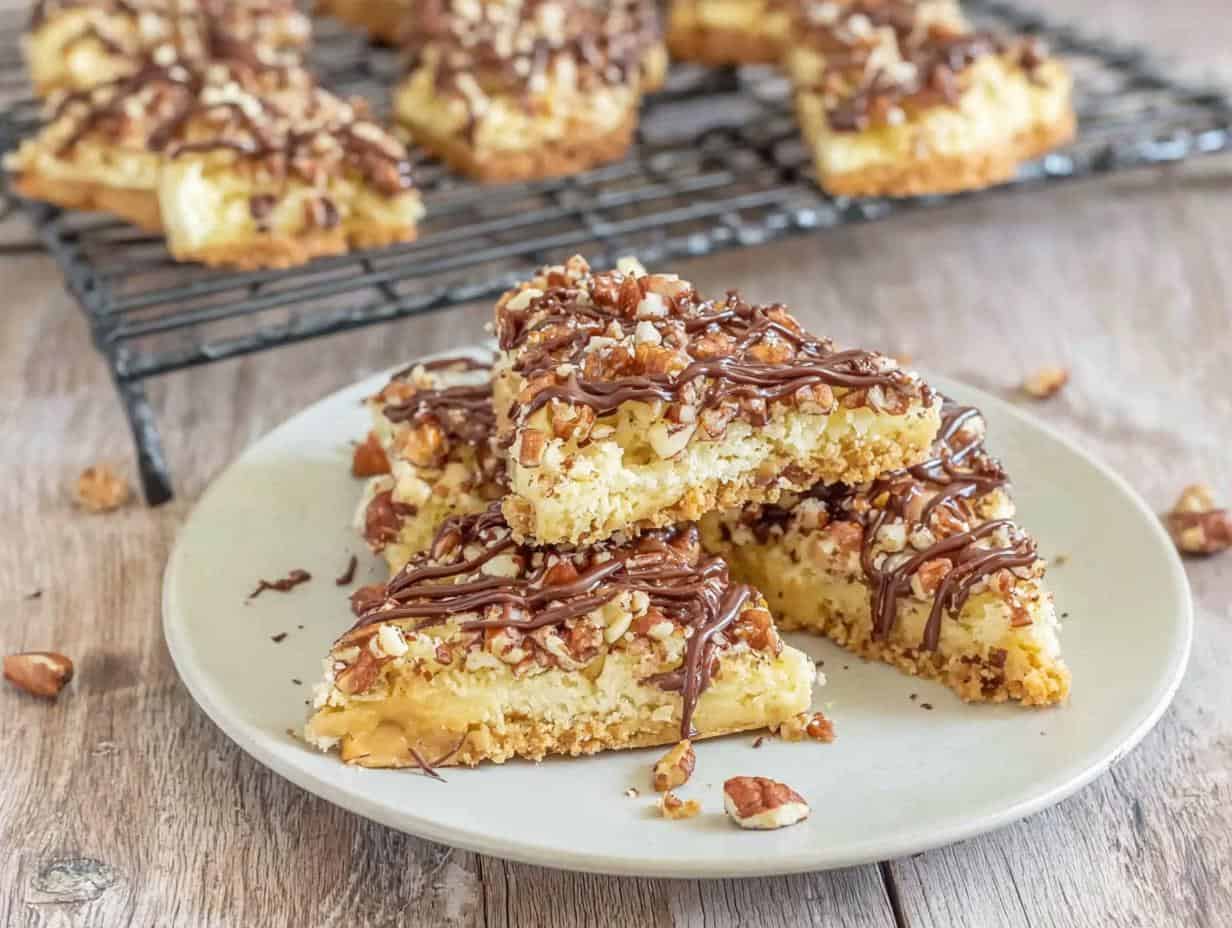 Einfaches Nussecken Rezept: 12 köstliche Teile!