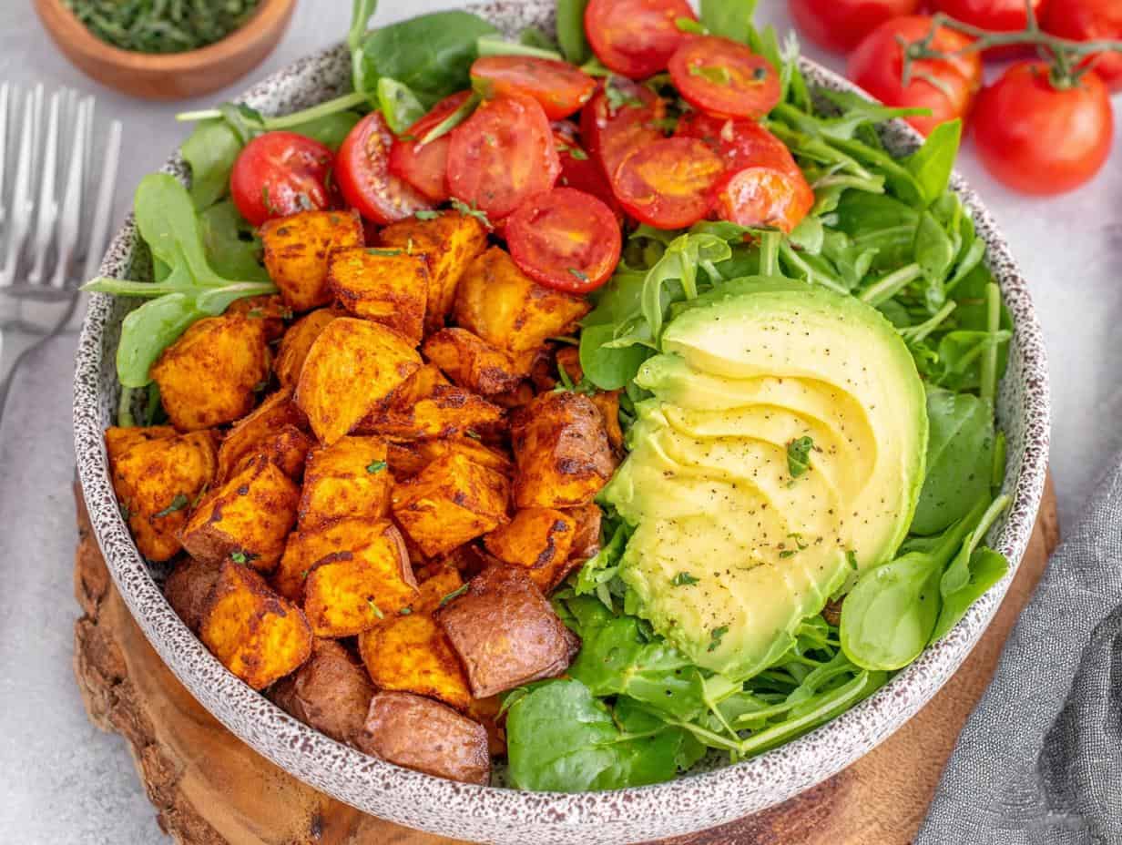 Einfaches Rezept: Köstliche Ofenkartoffel Bowl – Nie bereut