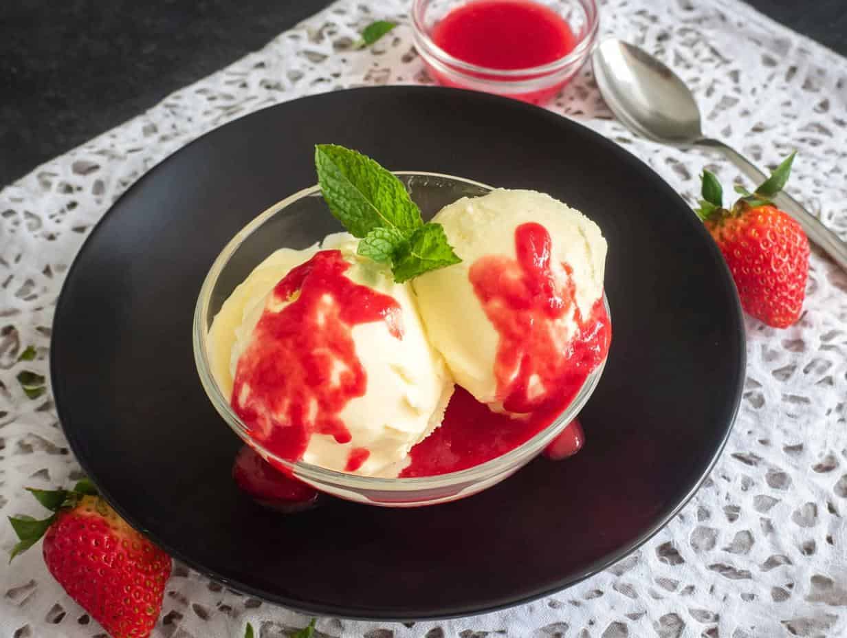 Einfaches Vanille Parfait: 4 Zutaten zum Glück