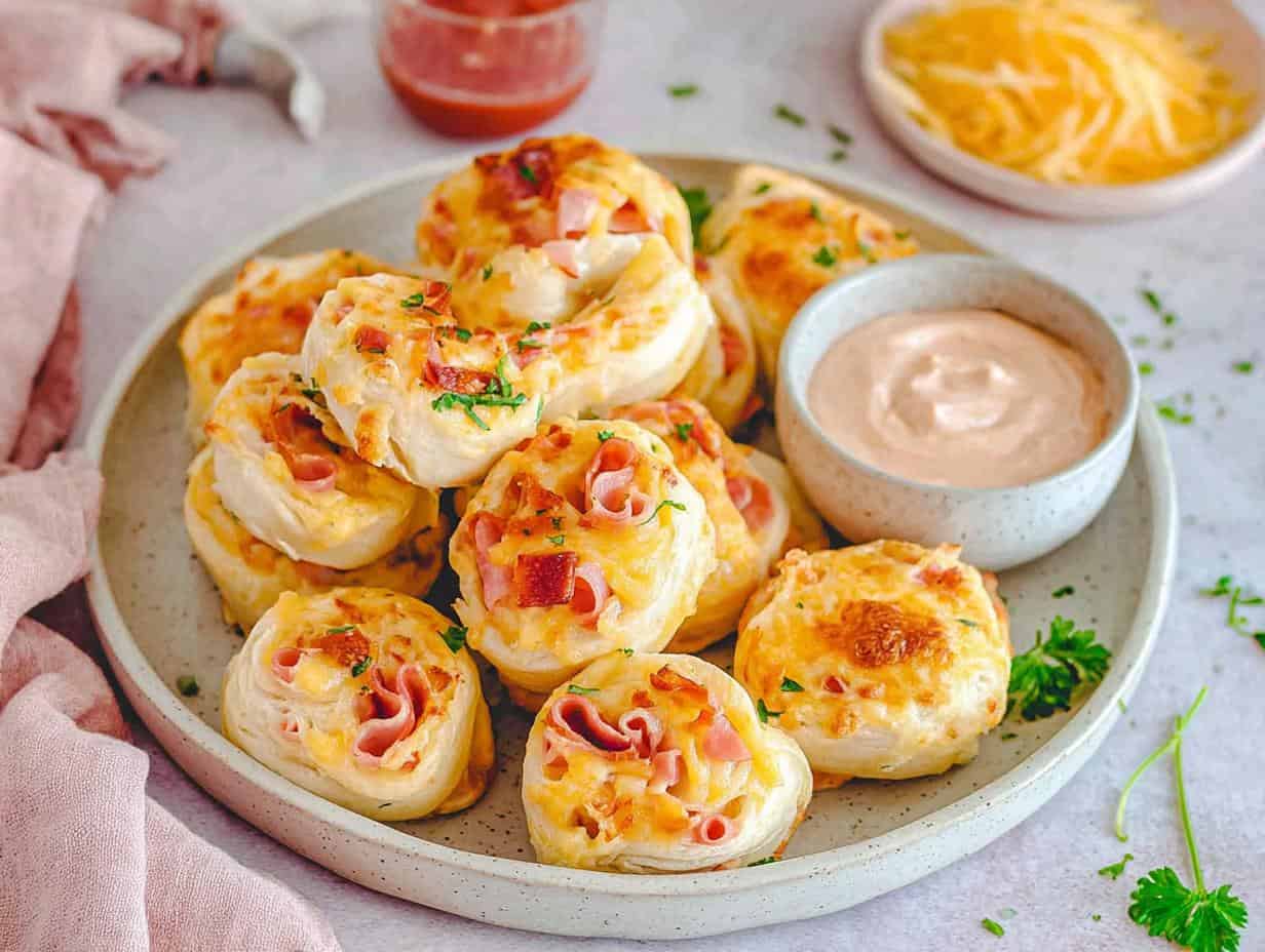 Unglaublich! Gefüllte Pizzabrötchen Rezept unter 1 Stunde