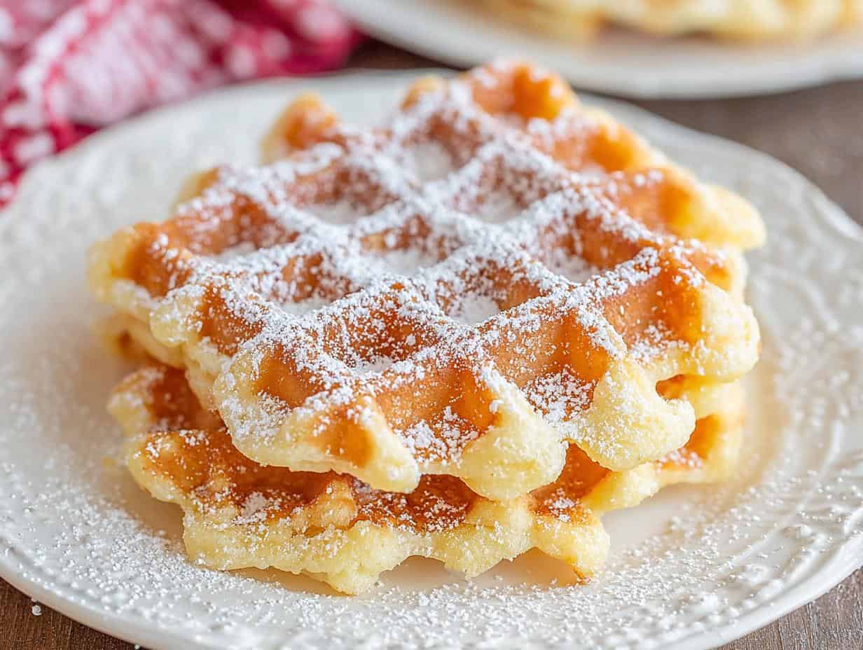 Knusprige Belgische Waffeln: 1 Trick für göttlichen Geschmack