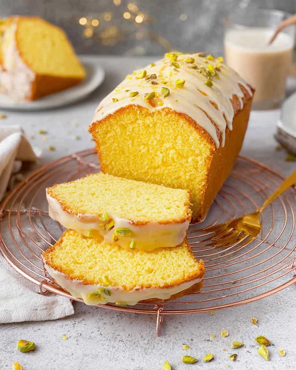 Saftiger alkoholfreier Eierlikörkuchen in der Kastenform - detail 2