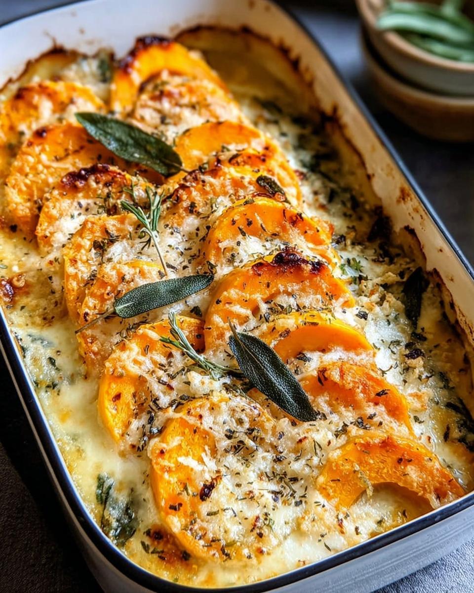 Salbeibutterkürbisgratin für herbstliche Genussmomente - detail 2