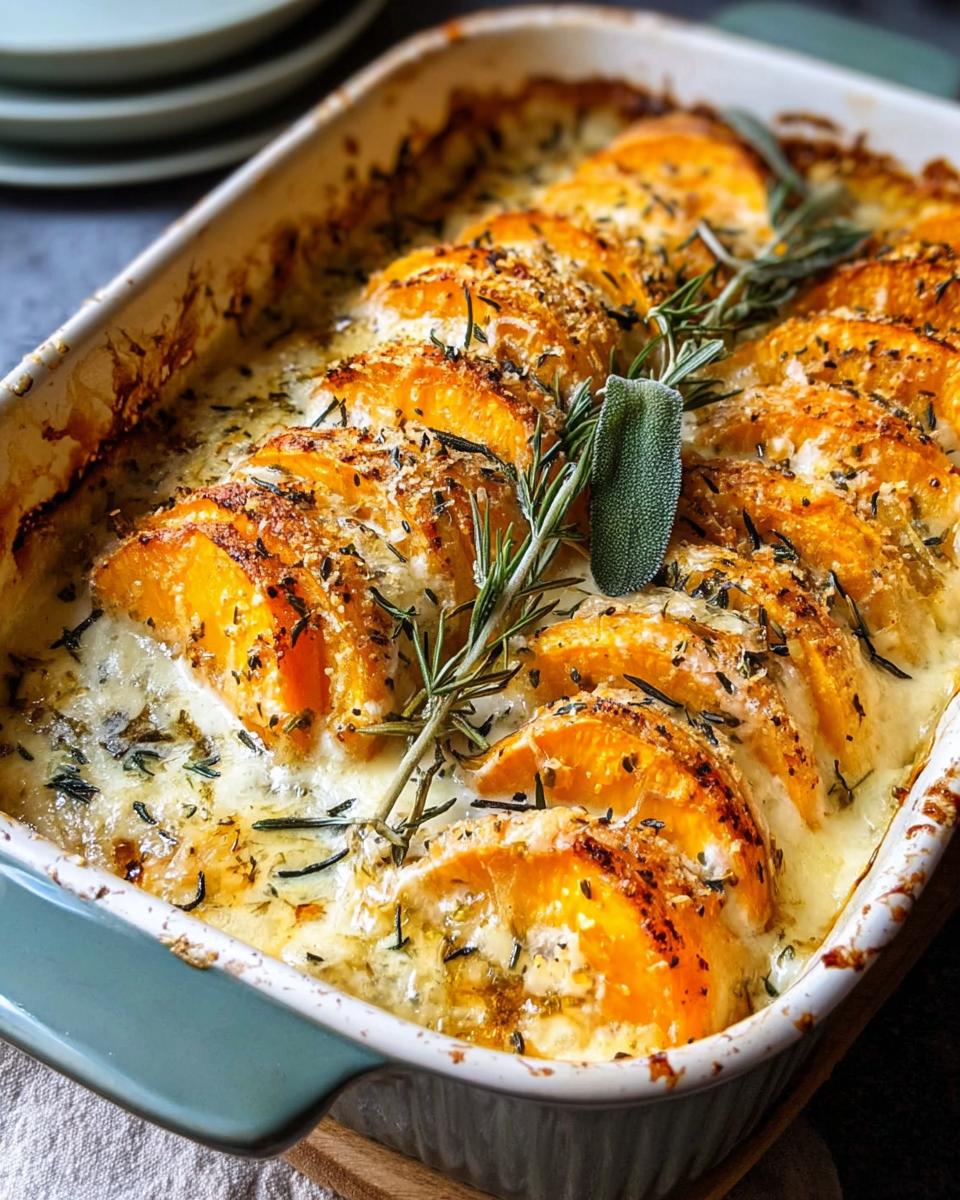 Salbeibutterkürbisgratin für herbstliche Genussmomente - detail 3