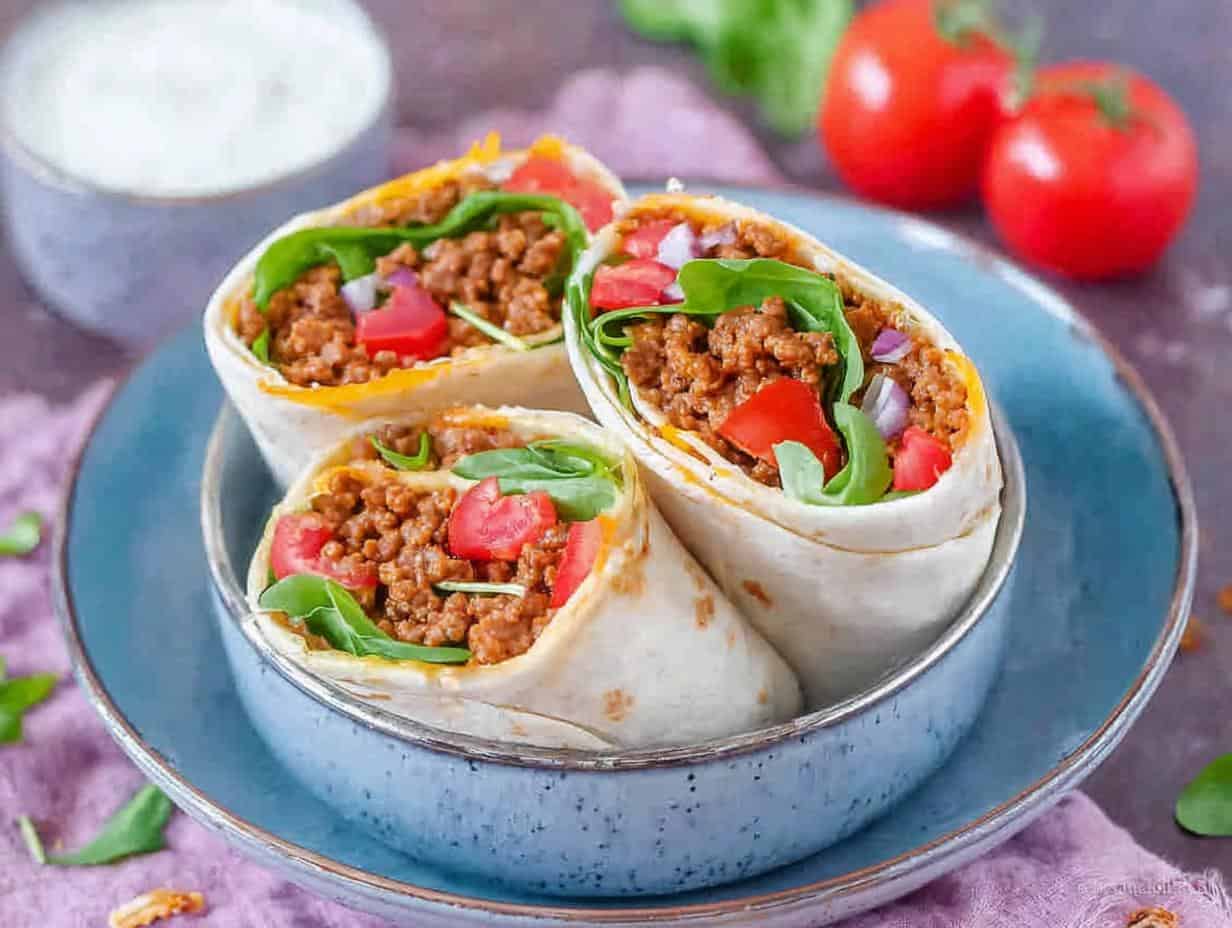 Schnelle Feierabend Wraps: 15 Min. Glücklich!