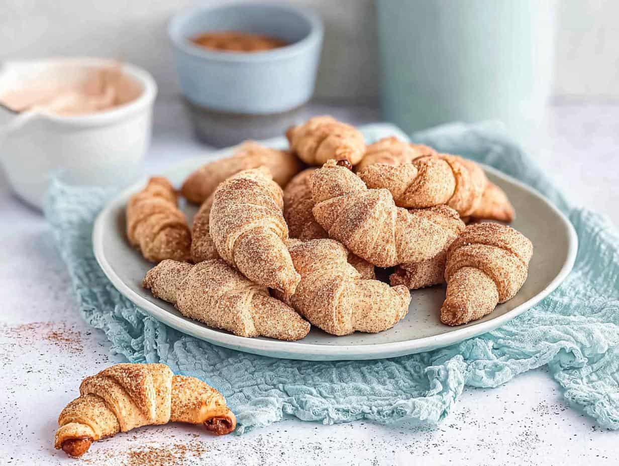 Schnelle Nusshörnchen: 5 Zutaten, 20 Min, Unglaublich!