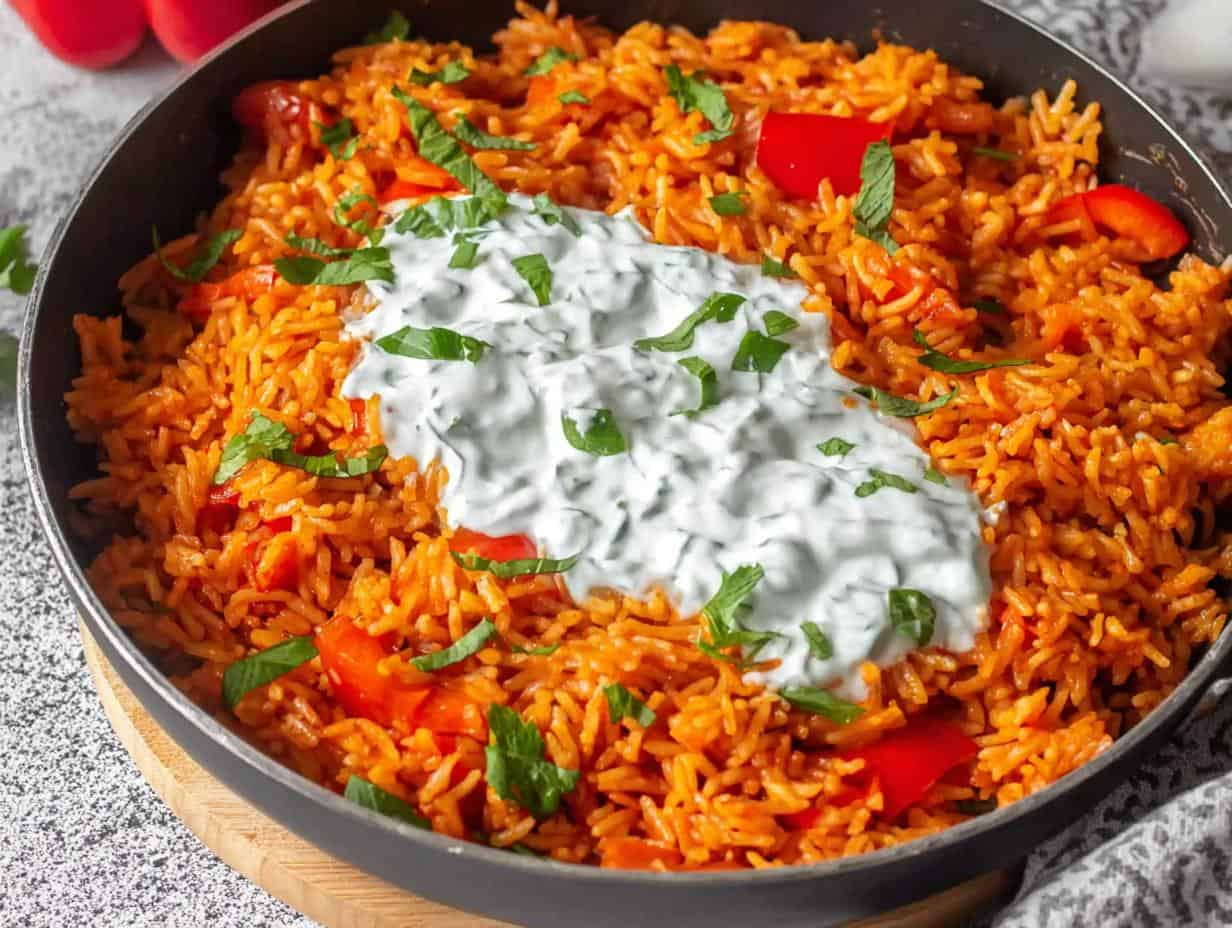 Schnelle Paprika-Reis-Pfanne: Geniale 30-Minuten-Küche