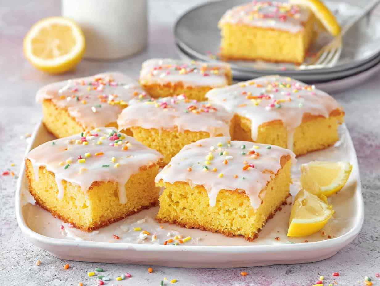 Unglaublich Saftiger Zitronenkuchen: Nur 6 Zutaten