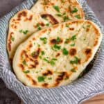 Schnelles Pfannenbrot ohne Hefe mit Joghurt