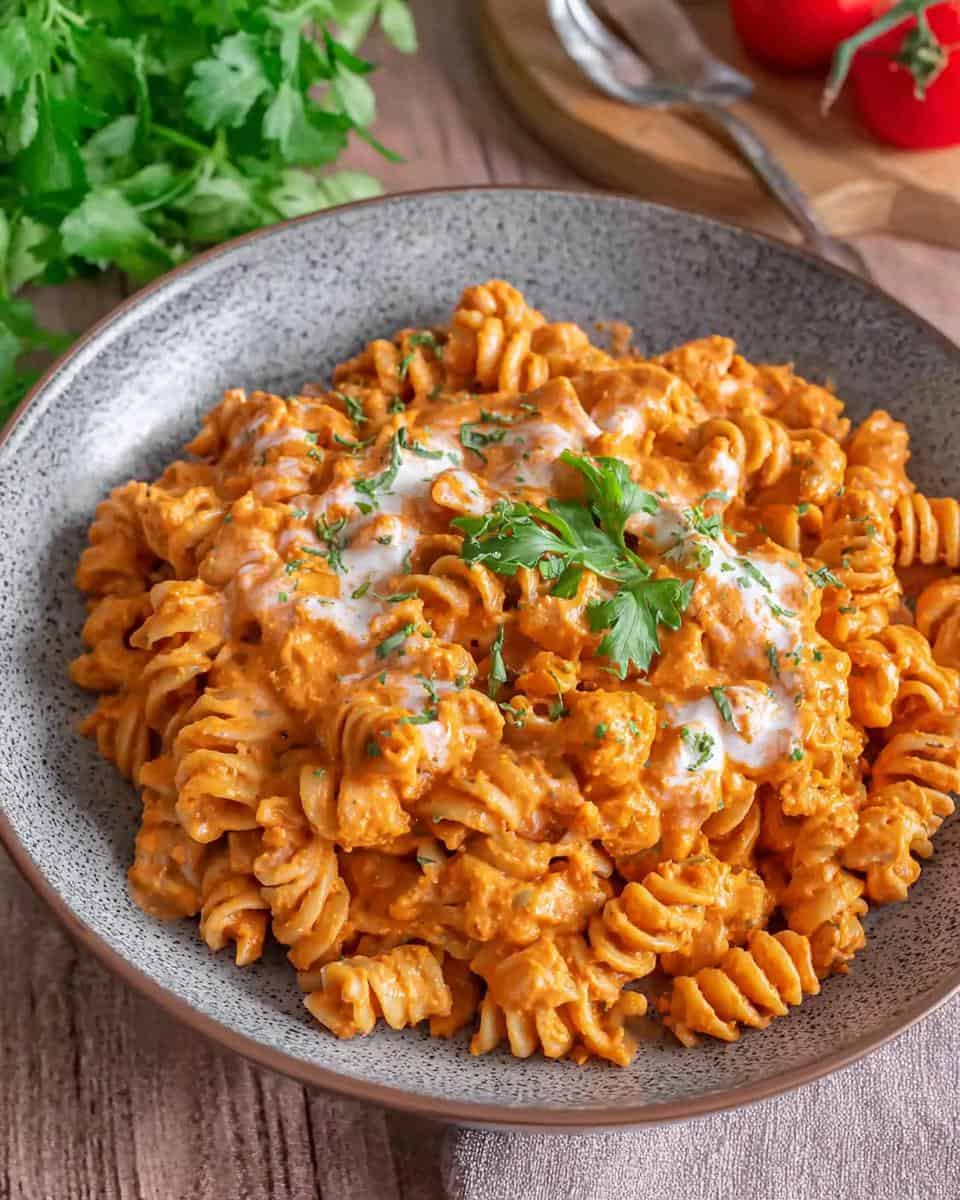 Schnelles Rezept für gesunde Nudeln mit cremiger Ofengemüsesoße - detail 3