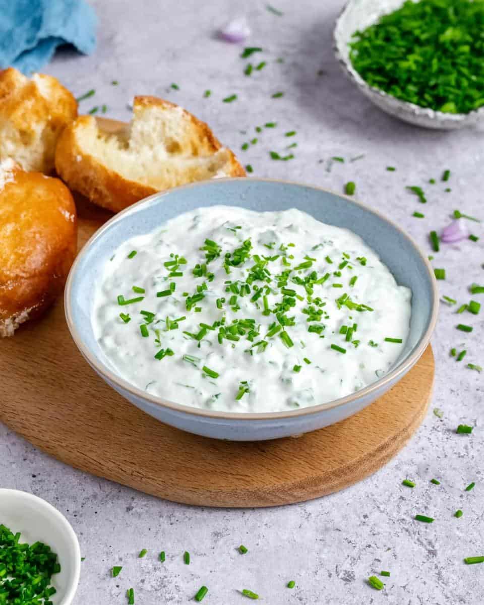 Sour Cream Dip mit Quark und Joghurt - detail 1