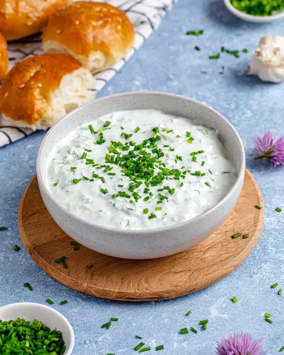 Sour Cream Dip mit Quark und Joghurt - detail 2