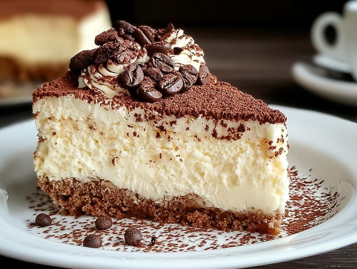 Tiramisu Käsekuchen für den perfekten Genuss: 2 Welten Wunder