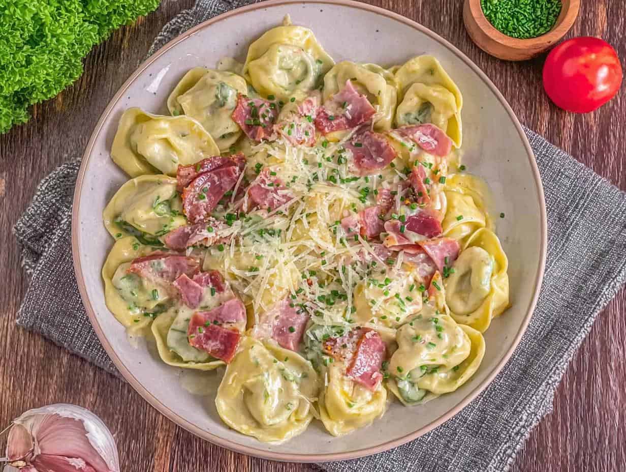 Blitzschnell! Tortellini alla Panna rettet den Tag