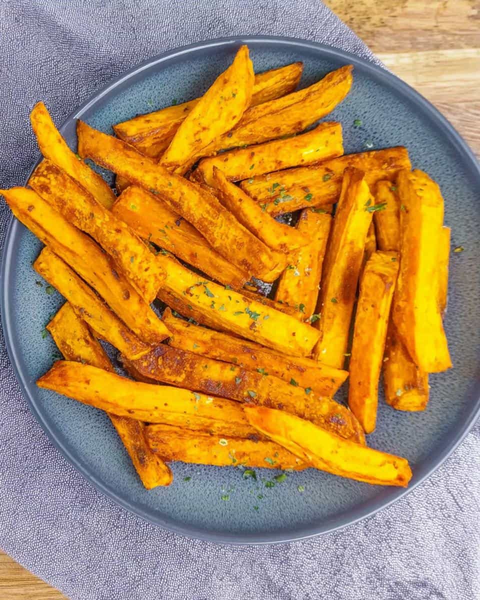 Würzige Hokkaido Pommes knusprig aus dem Ofen Rezept - detail 1