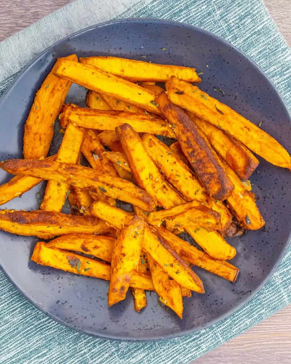 Würzige Hokkaido Pommes knusprig aus dem Ofen Rezept - detail 3