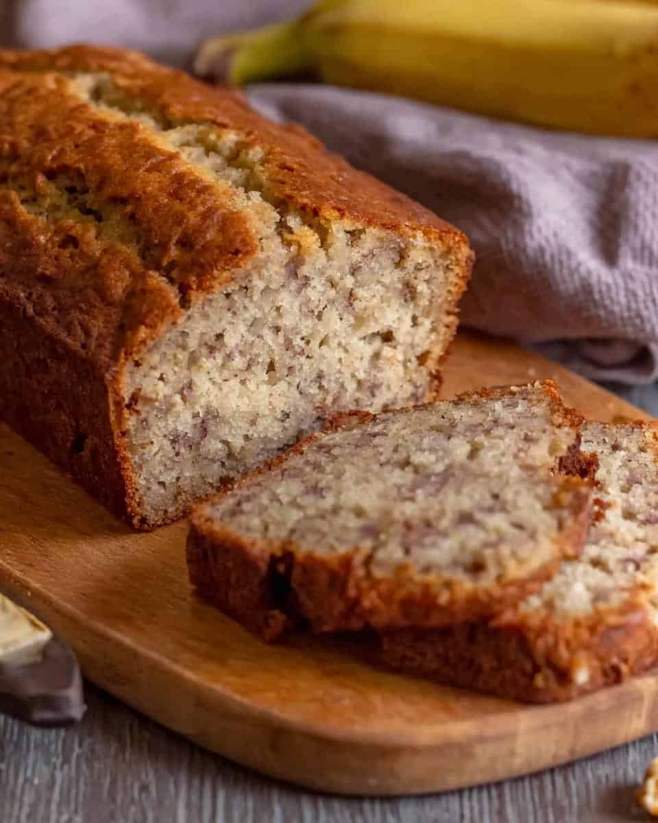 schnelles einfaches saftiges Bananenbrot Rezept - detail 1